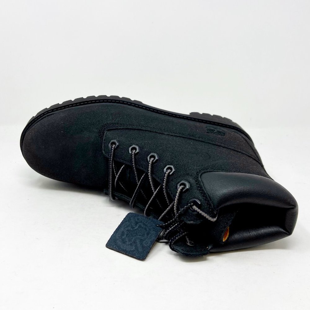 Timberland 6 Inch Waterproof Black Abrasion Resistant Black Kids Boots 34975 - Picture 4 of 5
